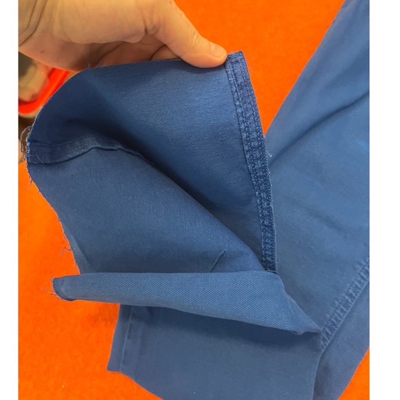 Zara cobalt blue Z1975 high rise slim flare jeans NWT - Picture 4 of 14